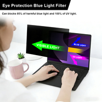 Filtre de confidentialité pour écran d'ordinateur de taille personnalisée, film de protection anti-espionnage pour ordinateur portable