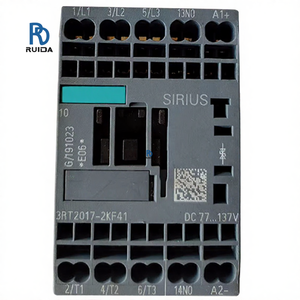 คอนแทคเตอร์ไฟฟ้ากระแสสลับ3P อุปกรณ์3RT2017-2KF41ไซเรนใช้ในอุตสาหกรรม12A - Product Image 3