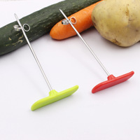 Nieuwe Creative Groente Fruit Spiral Twist Mes Roestvrij Staal Handmatige Spiraal Carving Cutter Keuken Lade Decoratie Groente