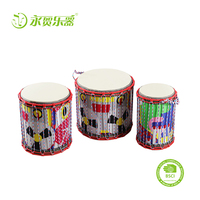 New Design Percussion Musical Instrument Colorful Drum Baby Music Toys Kid Dun Dun Drums