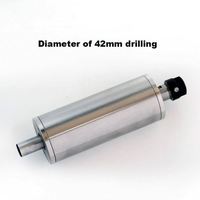 Tebak 300W Moteur de broche kit cnc 230mN.M 52mm Support siège broche moteur dc pour machine de gravure cnc