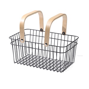 Cesta de Frutas Portátil de Hierro Forjado, Clásica, para Almacenamiento de Aperitivos al Aire Libre, para Cocina, Verduras - Product Image 4