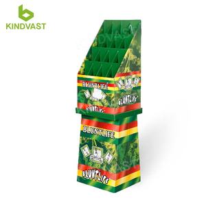 Rak display kardus promosi Supermarket dudukan pajangan kertas kardus kualitas tinggi - Product Image 3