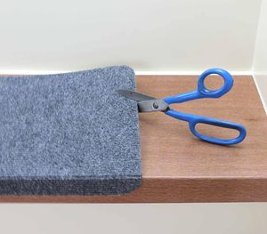 Self-Adhesive Grey Rectangular Polyester <b>Stair</b> <b>Mat</b> Machine-Made Washable Reversible Modern Indoor Use Many Colors Available Mail - Product Image 5