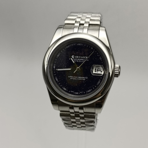 โรงงานผลิตนาฬิกาหรูใหม่ รับทำโลโก้ แฟชั่นสำหรับทุกเพศ ดีไซน์สร้างสรรค์ลายท้องฟ้าเต็มดาว นาฬิกาข้อมือผู้ชายระบบจักรกล NH35 ตัวเรือนสแตนเลส - Product Image 2