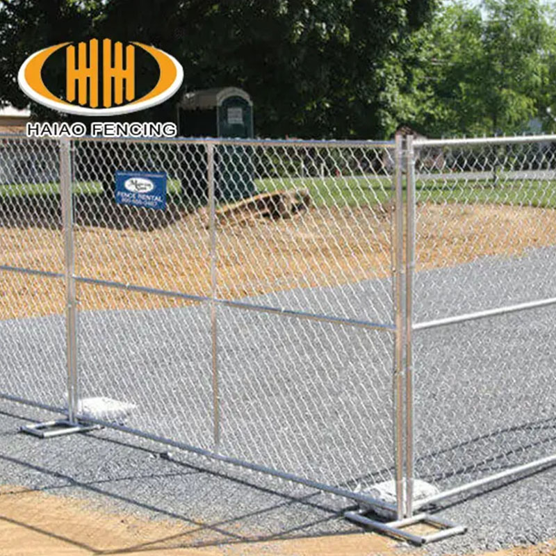 Американская Стандартная Временная Заборная панель/переносной строительный забор из звеньев цепи