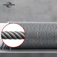 Câble en acier galvanisé 6x7+FC de 14 mm et 16 mm pour pont suspendu et ascenseur – Prix usine