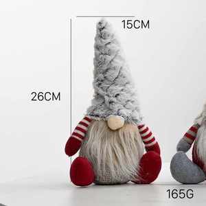 Adornos para muñecas Decoraciones navideñas Rudolph Doll Adornos Ventana Sin rostro Goblin Props Decoración navideña - Product Image 5