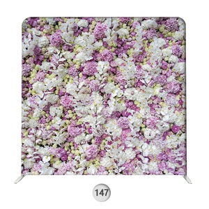 Zusammen klappbarer tragbarer Tension Fabric Backdrop Stand für Hochzeits feiern und Messen Dye Sublimation Printed - Product Image 2