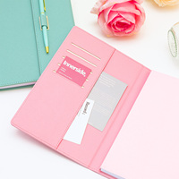 Carnet de notes rose en gros pour filles, magnifique journal avec stylo