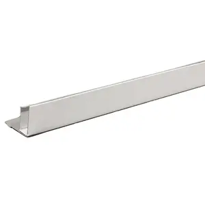 Outwater 3/8'' Sidewall Aluminum F Channel