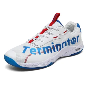 Toptan moda Sneakers erkekler spor rahat masa tenisi ayakkabı yüksek kalite MD taban Badminton ayakkabı