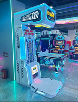 Machine d'arcade simulateur électronique haute performance de force de frappe pour zone de divertissement de centre commercial, machine de boxe