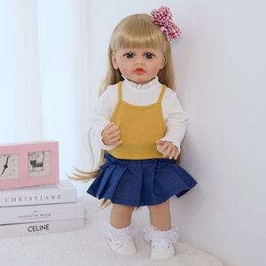 Muñeca Reborn de 55 cm, Superventas, Muñeca de Simulación Adorable, Puede Cambiar de Ropa, Muñeca de Goma Completa para Bañar, Venta al por Mayor - Product Image 3