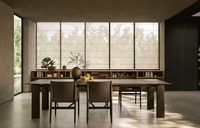 Mueble de Entrada Moderno Personalizado Lesso Home, Mueble Integrado para Sala de Estar, Estilo Moderno, Venta al por Mayor para Villas