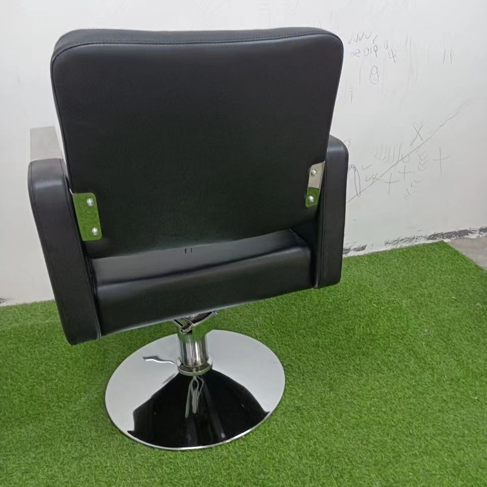 salon chair reclining black