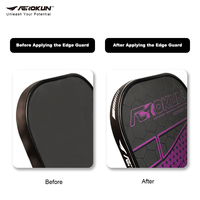 Ruban de protection pour les bords de raquettes de sport, protection de cadre de pagaie, protection de bord de raquette de pickleball, vente chaude