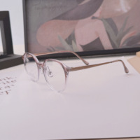 Monturas de Gafas Modernas y Versátiles, Estilo Fresco y Dulce de Celebridad de Internet, Sin Maquillaje, T73006