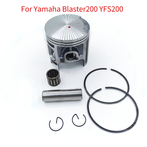 Kit de segments de piston pour <span class=keywords><strong>Yamaha</strong></span> Blaster200 YFS200 1988-2006 YFS <span class=keywords><strong>200</strong></span> Blaster, diamètre du cylindre 66 mm, pièces de moteur de <span class=keywords><strong>moto</strong></span> - Product Image 1