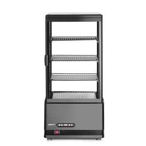 Vetrina Refrigerata Arktic Black 78 Litri 230V/170W 444x397x940mm Attrezzatura di Refrigerazione - Product Image 1