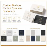 Cartes de remerciement et cartes postales personnalisées avec logo imprimé, cartes de vœux personnalisées pour emballages cadeaux d'entreprise