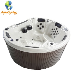 ホットタブ5人用ラウンド屋外スパ人気新デザイン高級バルボアシステムマッサージスパ - Product Image 2