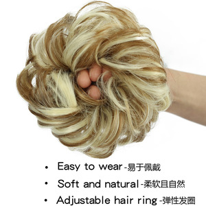 วิกผมทรงบันสำหรับผู้หญิง Doremi ผมไหมทนความร้อนสูงแบบลอน ต่อผมแบบไม่ต้องใช้กาว สำหรับสวมใส่ทุกวันและงานต่างๆ - Product Image 4