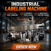 Mesin Pencetak Label Stiker Otomatis UVANPACK untuk Pengemasan Logistik, Printer Barcode Roll-to-Roll Perekat Sendiri