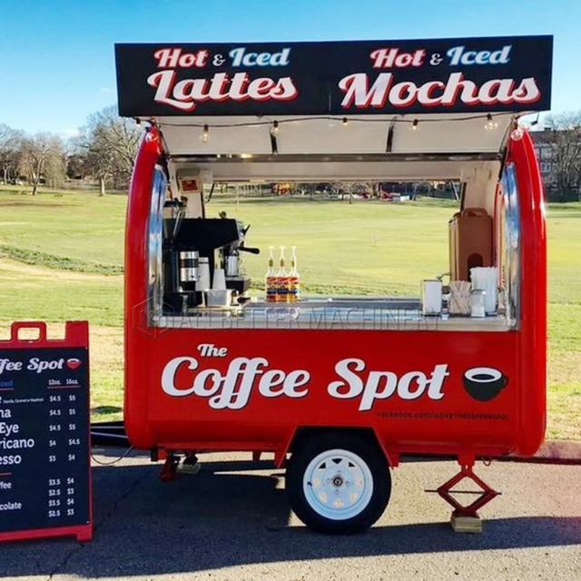 ALLBETTER .Wholesale Price Cater Concession Food Truck Trailer Food Cart Ice Cream Cafe Mobile Food Trucks for Sale