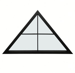 Forme spéciale en aluminium certifiée NFRC Windows double galvanisé anti-effraction haute <span class=keywords><strong>grille</strong></span> efficace fenêtres fixes - Product Image 2