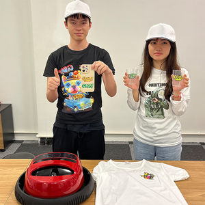 Presse à Chaud Portable Automatique Mini pour Sublimation et Transfert Thermique Rapide sur T-shirts – État Neuf - Product Image 6