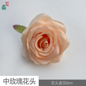 Cabezas de Flores de Seda Rosa, Tamaño Mediano, Flores Artificiales para Decoración de Graduación, Estilo Moderno, Venta al Por Mayor - Product Image 5