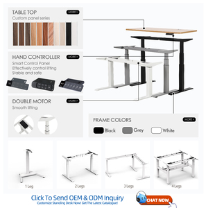 2SURF2 Wholesale OEM ODM Single Brushless Motor <strong>Computer</strong> Standing Table Ergonomic Smart Electric Heightadjustable Desk - Product Image 6