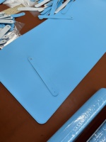 Tapis de bureau en cuir imperméable de qualité supérieure 90*40cm pour le clavier et la souris Tapis de bureau protecteur pour le bureau