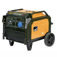 Générateur silencieux à onduleur RATO 6,8/7,5 kW, démarrage 24 V CC, sortie 12 V CC, écologique pour le camping, les pique-niques et la recharge d'appareils électroniques