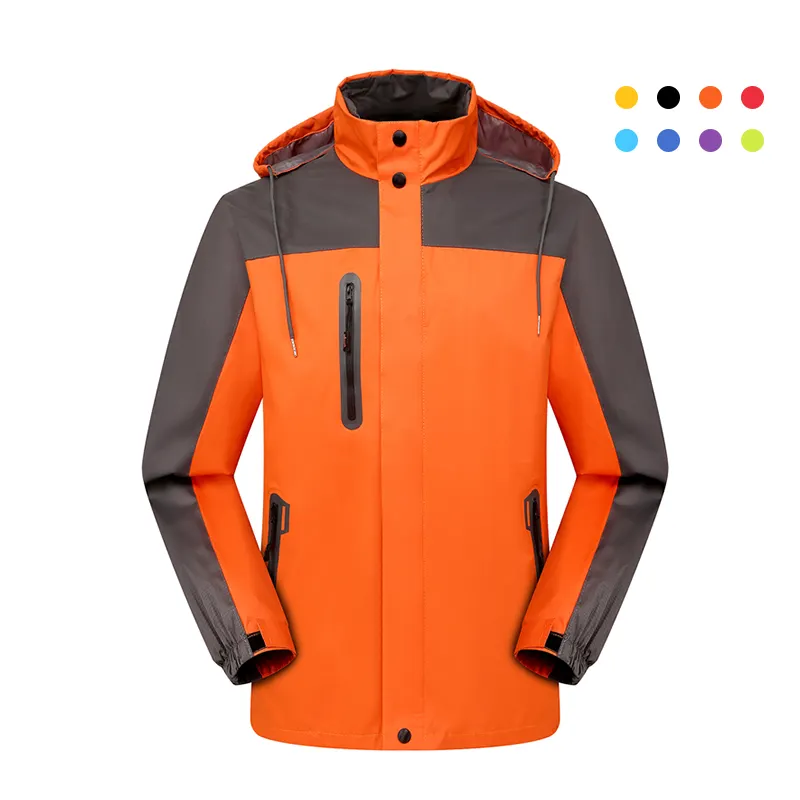 AI-MICH fabrika erkekler's Custom Made kış ceket işık ceket moda toptan açık kış ceket fermuarlı kapüşonlu kıyafet
