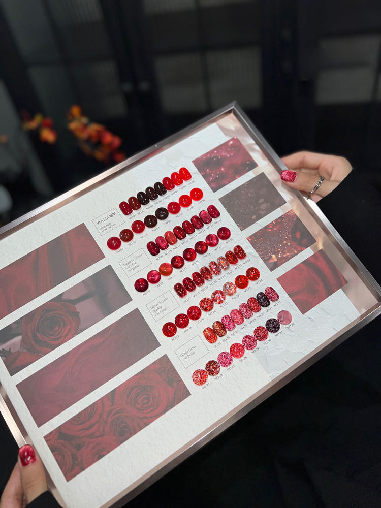 Gel 1 set del esmalte de uñas del color 002 #32