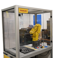 Bras robotique compact FANUC ER-4iA sans clôture, contrôleur FANUC R-30iB Mate Plus, pack CERT pour la manutention, l'éducation et la formation