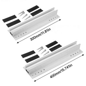 Монтажная направляющая солнечных модулей, крепежная направляющая, трапециевидный металлический кронштейн для крыши