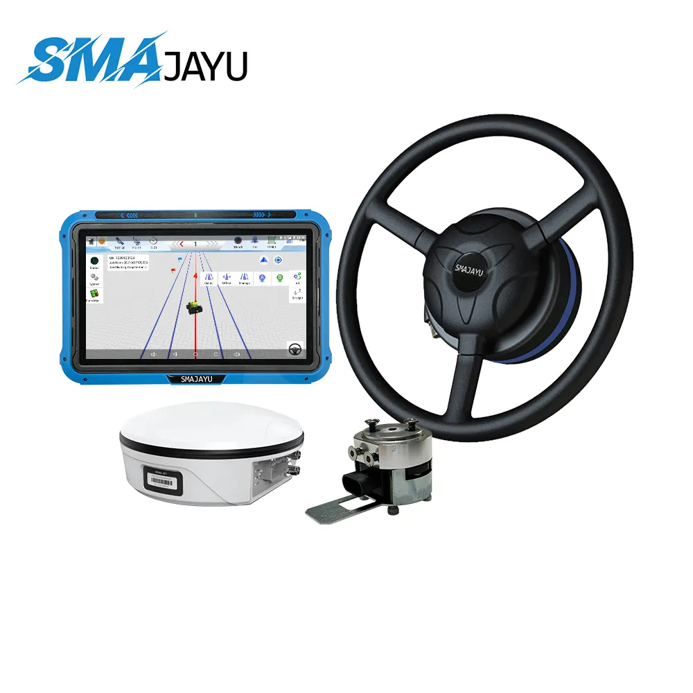 JY305 tractor navigation system ag gps guidance auto steering systems autosteering system with antenna