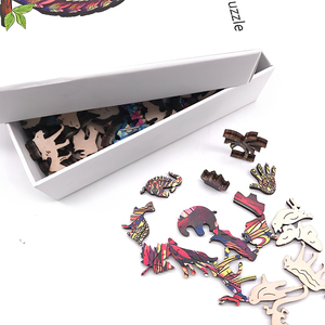 Mô hình độc đáo câu đố bằng gỗ, hình dạng động vật bất thường, thích hợp cho quà tặng sinh nhật kỳ nghỉ cho gia đình và bạn bè juguetes - Product Image 6