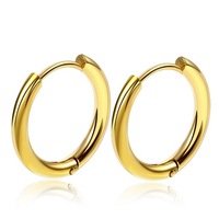 Haute qualité plusieurs couleurs en acier inoxydable boucles d'oreilles en acier chirurgical Piercing bijoux bijoux de corps Piercing
