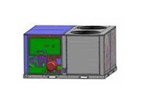 Midea Vrf Systems 25ton 300kbtu Flexibilité de conception de chauffage et de refroidissement 380-415/3/50 Unités d'emballage sur le toit pour immeubles de bureaux