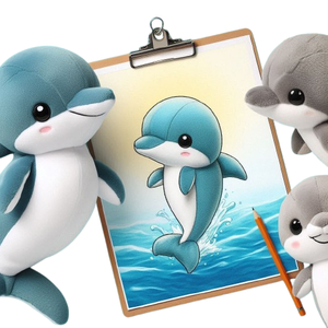 ตุ๊กตา<span class=keywords><strong>โลมา</strong></span>ยัดไส้มหาสมุทรของเล่นตุ๊กตาโลมาน่ารักแบบกำหนดเอง - Product Image 5