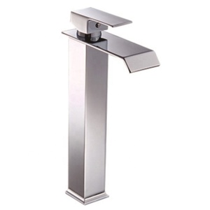 Populaire banheiro unico punho quente luz fria torneira pia torneira levou matériel de bronze torneira da bacia - Product Image 5