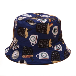 Chapeau réversible 100% coton, pour femme et homme, impression personnalisée, vente en gros, livraison directe depuis l'usine chinoise - Product Image 2