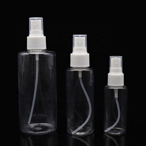 2026 Quality Transparent White Cap Pump Sprayer 50ml Accept Custom logo PET <b>Plastic</b> <b>Bottle</b> - Product Image 5