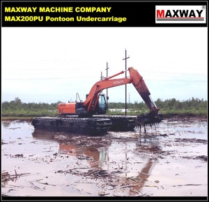 MAXWAY AZIENDA MACCHINA, 20Ton HITACHI Zaxis200 Anfibio Escavatore per la vendita, CE, EPA - Product Image 3