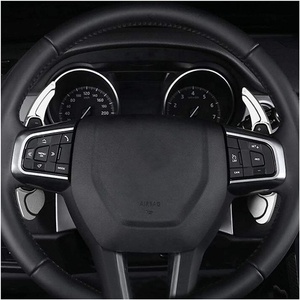 Copertura di estensione del cambio della pala del volante dell'automobile del cambio della pala di alluminio per <span class=keywords><strong>Jaguar</strong></span> f-pace e-pace XE XF <span class=keywords><strong>XJ</strong></span> Land Rover - Product Image 5