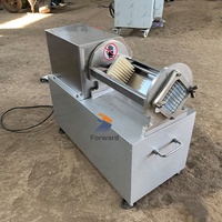 Elektrische Pusher Groente Chips Frieten Cutter Wortelen Komkommer Strip Snijmachine Snijmachine